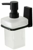 Дозатор для жидкого мыла WasserKRAFT Abens K-3299 черный матовый