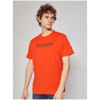 Хлопковая футболка, цвет Оранжевый, размер M