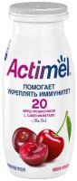 Кисломолочный напиток Actimel вишня-черешня 2.5%, 100 г