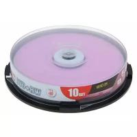 Диск DVD+RW Mirex, 4x, 4.7 Гб, Cake Box, 10 шт