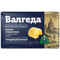 Валгеда Масло сливочное Традиционное несоленое 82.5%, 160 г