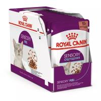 Влажный корм для кошек Royal Canin Sensory Feel стимулирующий рецепторы ротовой полости 12 шт. х 85 г (кусочки в соусе)