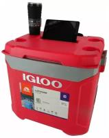 Термоконтейнер Igloo Latitude 60 QT Roller Red 34470