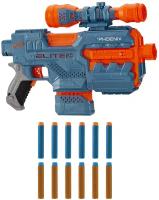 Бластер Nerf Elite 2.0 Phoenix CS-6, E9961, голубой/оранжевый