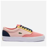 Женские кеды Lacoste Jump Serve Lace Canvas 0722 2 CFA розовый, Размер 39.5 EU