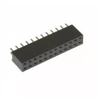 Гнездо на плату PBD-24 (DS-1023 - 2x12), прямое черное