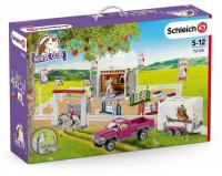 Набор Schleich Horse Club «Большое конное шоу с пикапом и конным боксом»