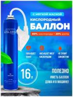 Кислородный баллончик Prana Kislorod K16L-M с мягкой маской 16 л