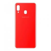 Задняя крышка для Samsung Galaxy A21s (A217F) (красная)