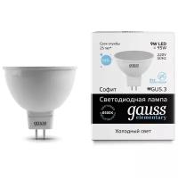 Светодиодная лампа Gauss LED Elementary MR16 GU5.3 9W 680lm 6500K