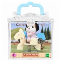 Игровой набор Sylvanian Families Собачка на качелях-лошадке 4391-3