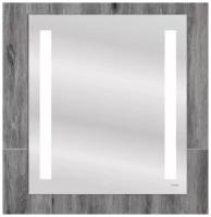 Зеркало для ванной Cersanit Бельгийское зеркальное полотно, Элегантный дизайн, ECO LED подсветка, Класс зашиты IP44, 70 см х 80 см 63540