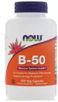 Now Foods Витамин B-50 250 капсул