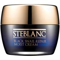 Steblanc Увлажняющий крем для лица с муцином Black Snail Repair Moist Cream