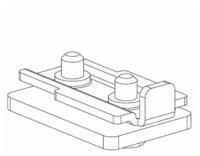 Упор SGN.01.510 для откатных (сдвижных) ворот