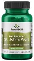 Swanson Full Spectrum St. John's Wort (Зверобой полного спектра действия) 375 мг 60 капсул