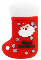USB Флешка Рождественский Новогодний Носок для Подарка 32 ГБ
