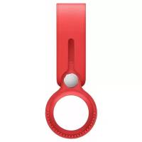 Брелок-подвеска для APPLE AirTag Leather Loop Red MK0V3ZM/A