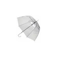 Женский прозрачный зонт-трость 