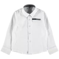 Рубашка name it, размер 98, Bright White