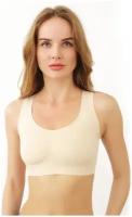 Топ Intimidea Bra Sport, размер 4-L/XL, бежевый