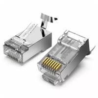 Инструмент Vention Коннектор RJ45 (8p8c), FTP cat. 7, под витую пару (10шт.)