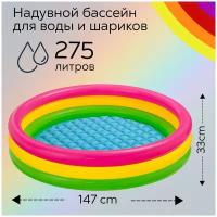 Бассейн детский надувной 