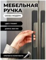 Мебельная ручка скоба 