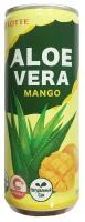 Напиток сокосодержащий Lotte (Лотте) Aloe Vera Манго 240 мл х 30 банок