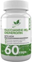 NaturalSupp Glucosamine-Chondroitine with MSM 60 caps Нейтральный