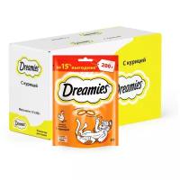 Лакомство для кошек Dreamies подушечки с курицей 8 шт х 200 г