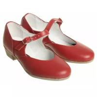 Туфли народные женские, цвет красный (р.30) 2053491