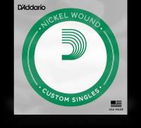 NW048 Nickel Wound Отдельная струна для электрогитары, никелированная, .048, D'Addario