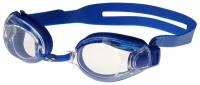 Очки для плавания ARENA Zoom X-Fit, арт.9240471, прозрачные линзы, регулир. перенос, синяя оправа