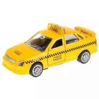 Легковой автомобиль ТЕХНОПАРК Lada Priora Такси, CT12-440-5 1:43, 6 см