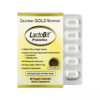 California Gold Nutrition LactoBif капс., 5 млрд КОЕ, 100 г, 60 шт., нейтральный, 1 уп