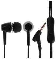 Наушники и гарнитуры Red Line Наушники Red Line Stereo Headset SP08, вакуумные, микрофон, проводные, 1.2 м, черные