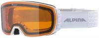 Очки Горнолыжные Alpina 2021-22 Nakiska White/Orange S2