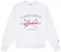 Свитшот Cameamile белый Winter Drop