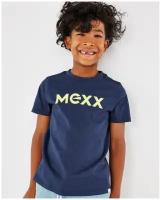 Футболка для мальчиков MEXX Logo; цвет Navy; р.98-104