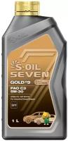 Масло моторное S-OIL 7 GOLD #9 PAO C3 5W30 1л