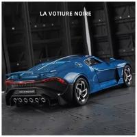 Коллекционная масштабная модель Bugatti LA Voitore Noire 1:24 (металл, свет, звук)