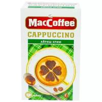 Растворимый кофе MacCoffee Cappuccino Айриш крим, в пакетиках