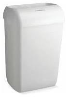 Контейнер для мусора, 43 л, KIMBERLY-CLARK Aquarius, белый, 56,9х42,2х29 см, без крышки, 6993, 1 шт