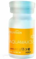 Контактные линзы Pegavision Aquamax 38, 1 шт., R 8,6, D -9