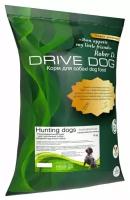 DRIVE DOG Hunting Dogs beef/rabbit/liver полнорационный сухой корм для Охотничьих собак средних и крупных пород говядина кролик и печень 10 кг