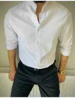 рубашка мужская классическая с длинным рукавом