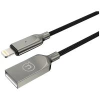 Кабель USB Lightning 8Pin USAMS US-SJ154 U-Sun 1.2м черный