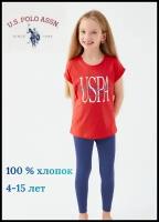 Летний костюм для девочки 10-11 лет U.S. POLO ASSN