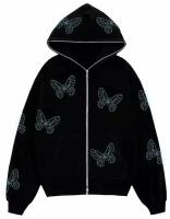 Худи мужское Swarovski Butterflies Full-Zip Hoodie S